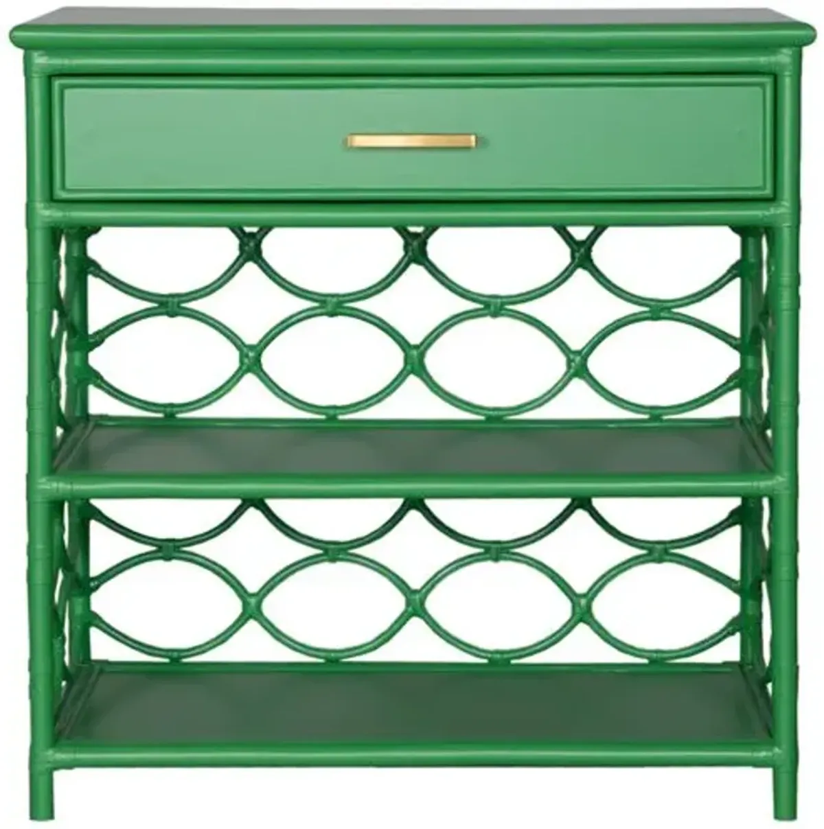 Isla Side Table - Bright Green