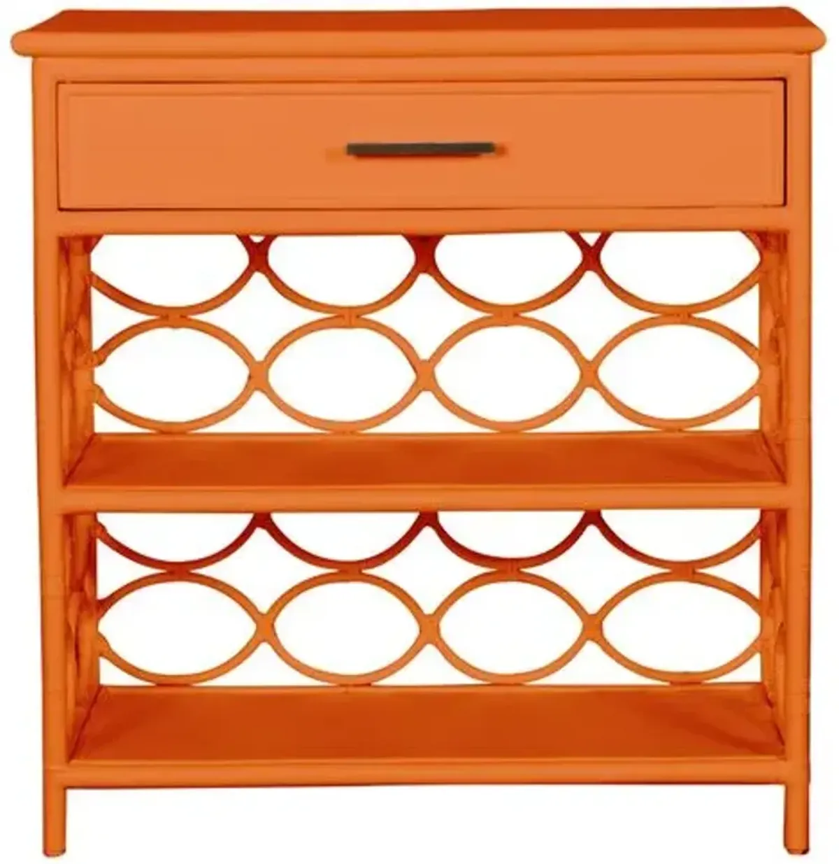 Isla Side Table - Citrus Orange