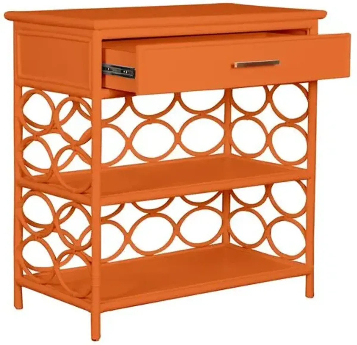 Isla Side Table - Citrus Orange