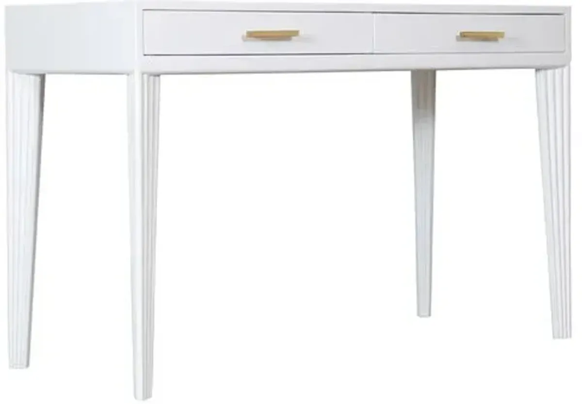 Barcelona Desk - White