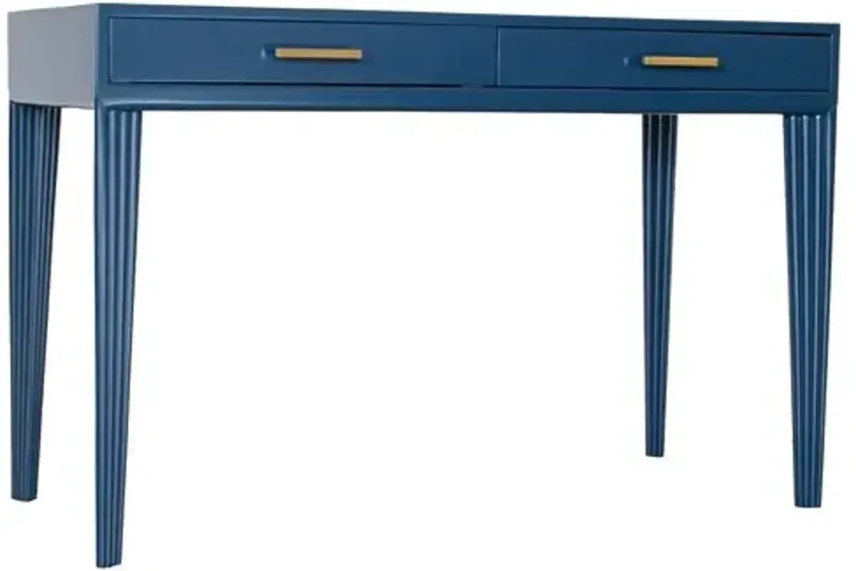 Barcelona Desk - Navy - Blue