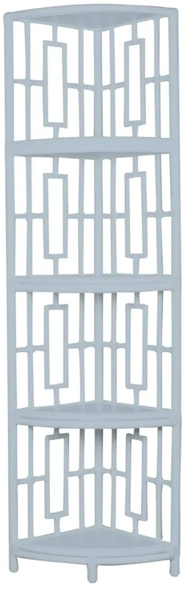 Tinley Étagère, Light Blue