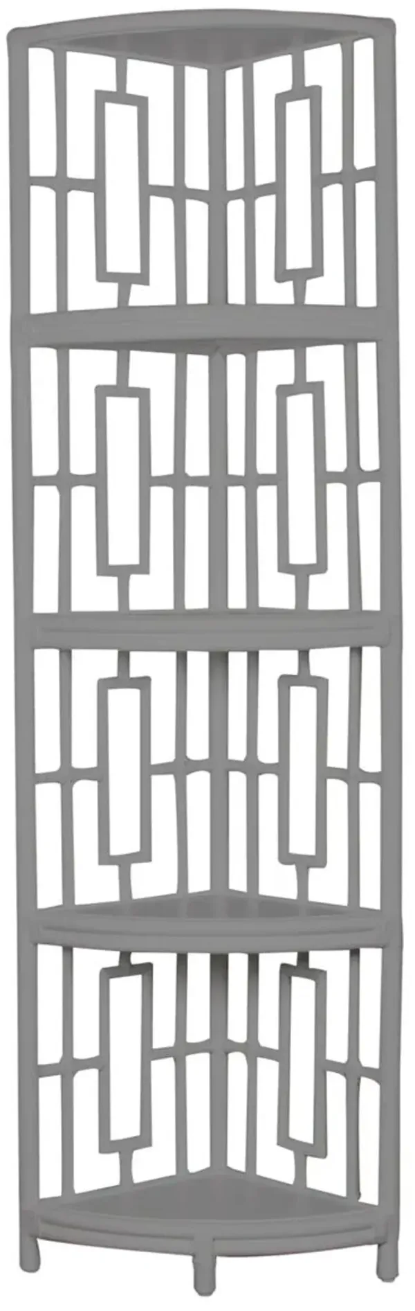 Tinley Étagère, Light Gray