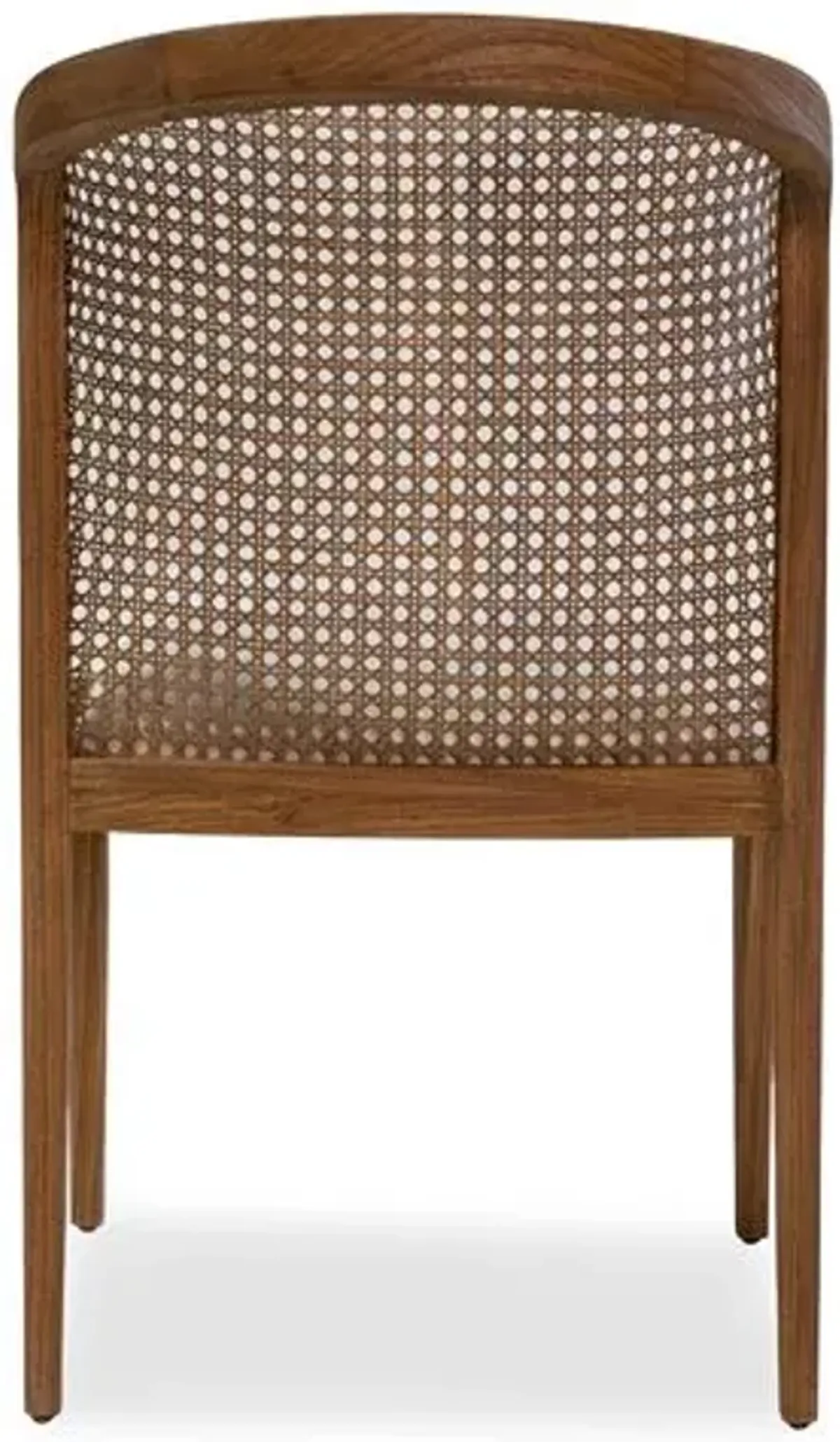 Gabby Cane Side Chair - Beige Crypton - Brownstone Furniture - Handcrafted