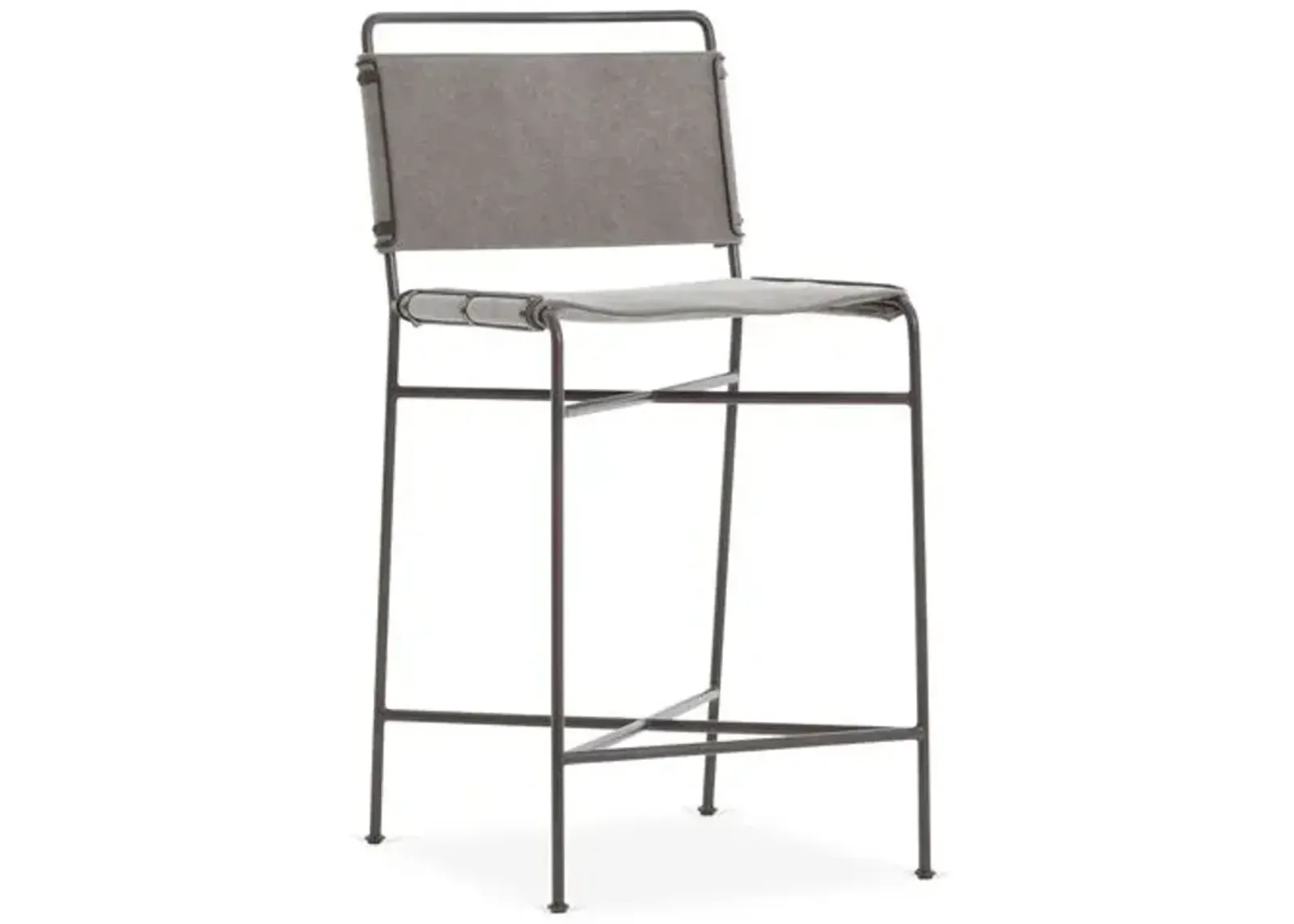 Jackson Counter Stool - Stonewash Gray