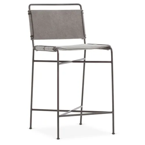 Jackson Counter Stool - Stonewash Gray