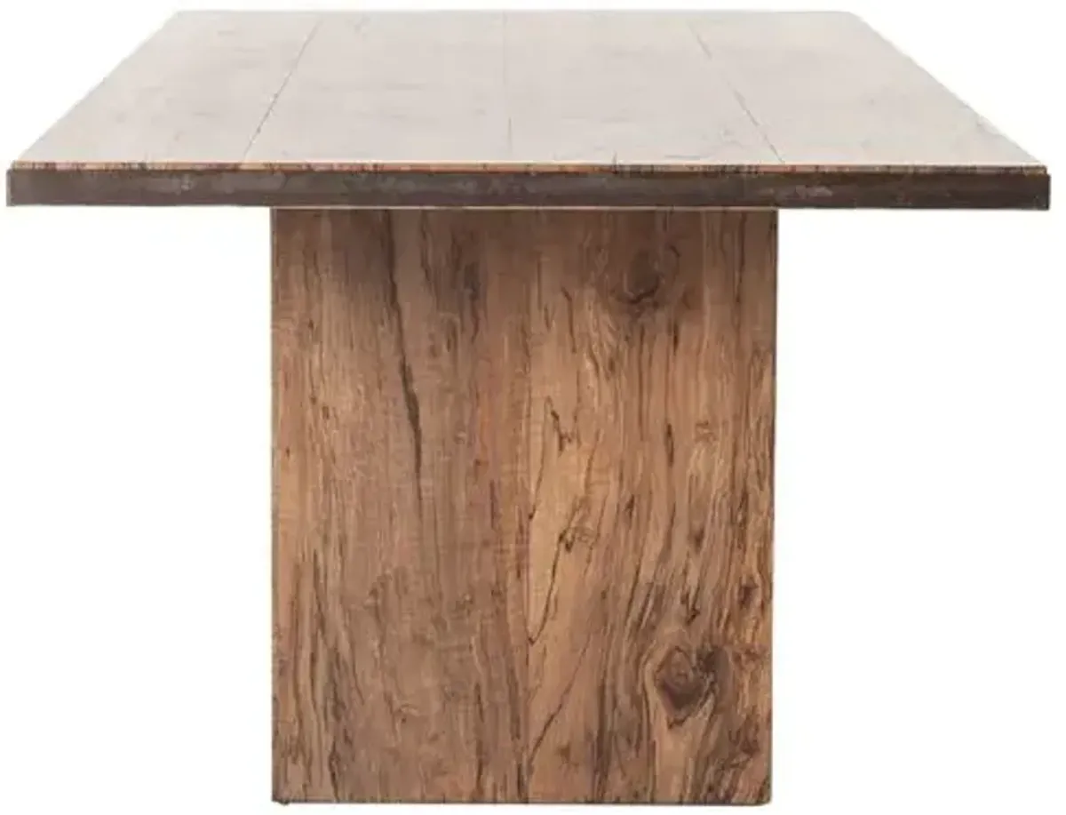 Vershire 94" Dining Table - Natural