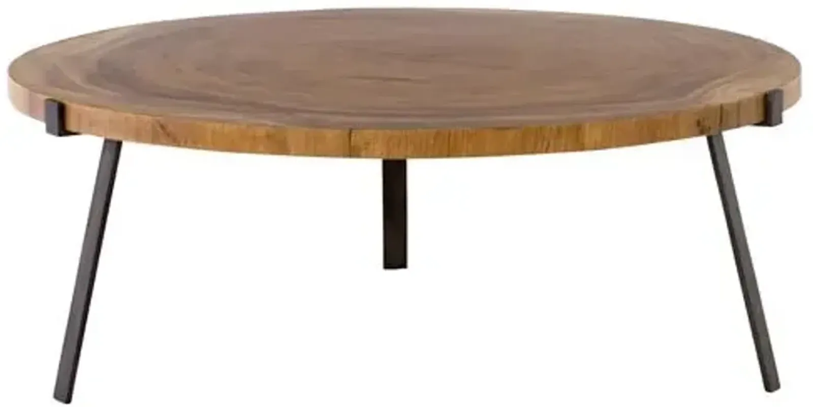 Newport Coffee Table - Natural - Brown