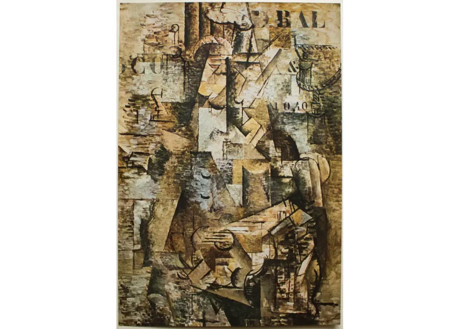 1940s Georges Braque - The Portuguese - Brown