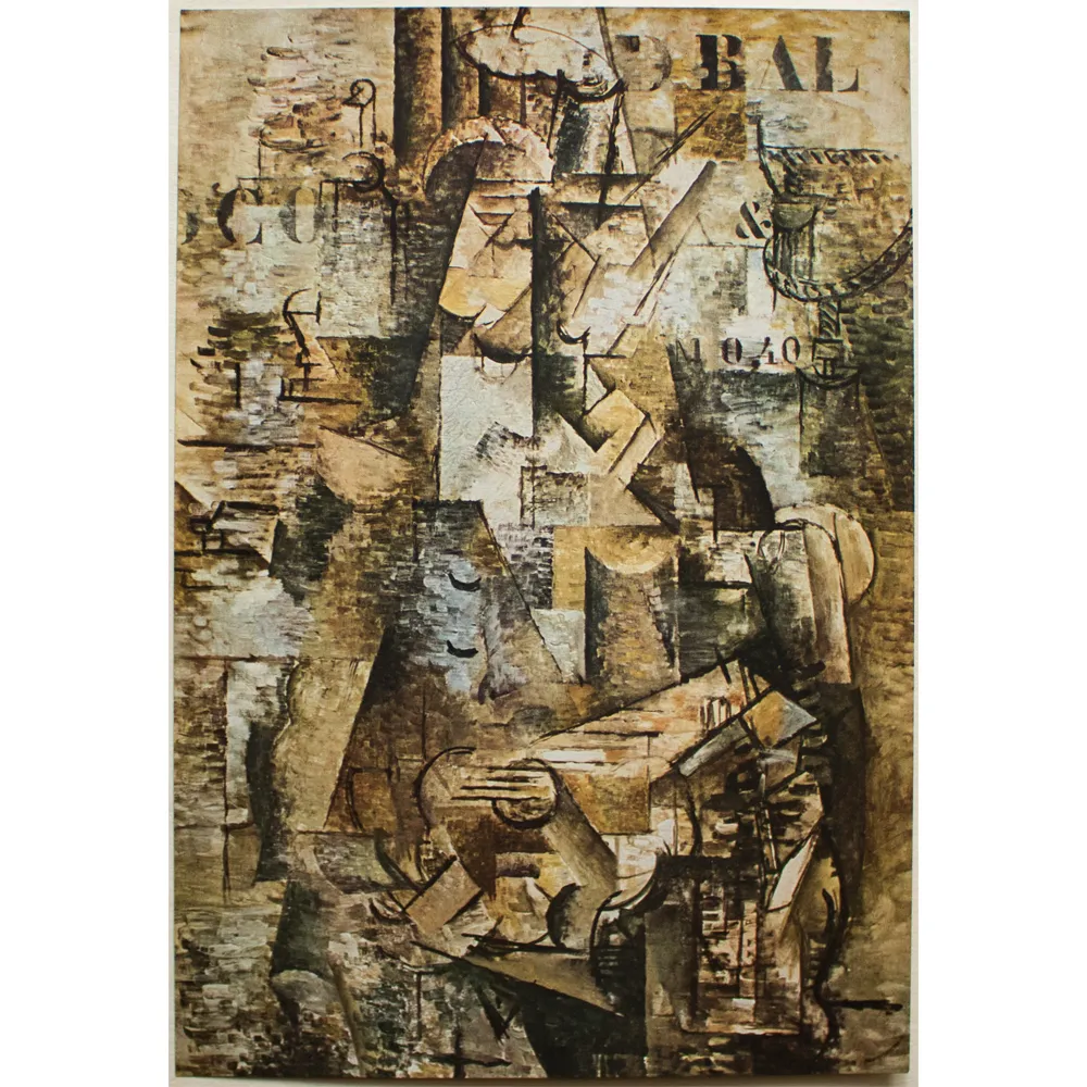 1940s Georges Braque - The Portuguese - Brown