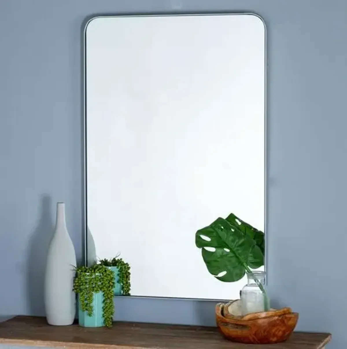 Hartline Wall Mirror - Silver