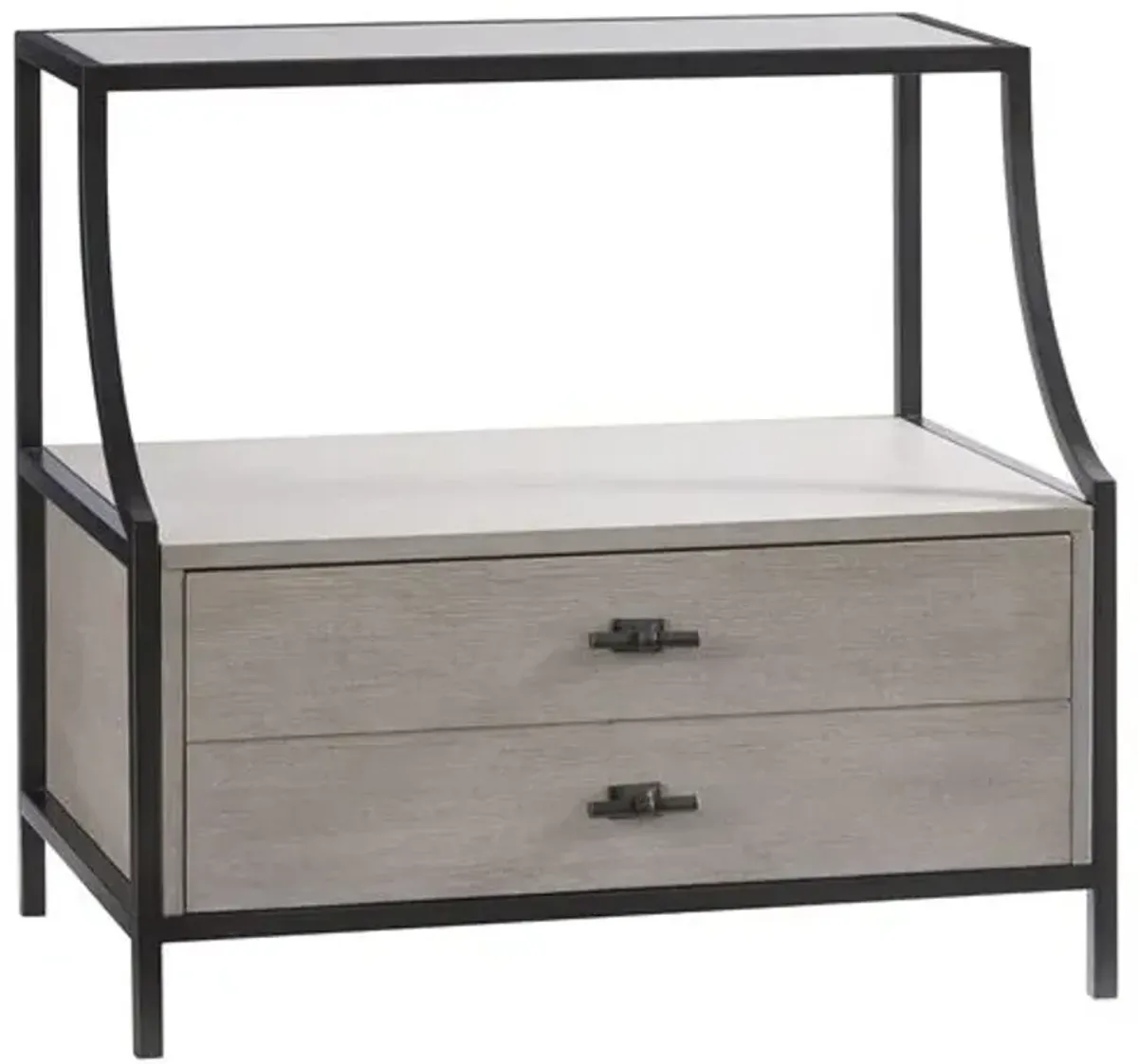 Torrey Nightstand - Natural/Grey