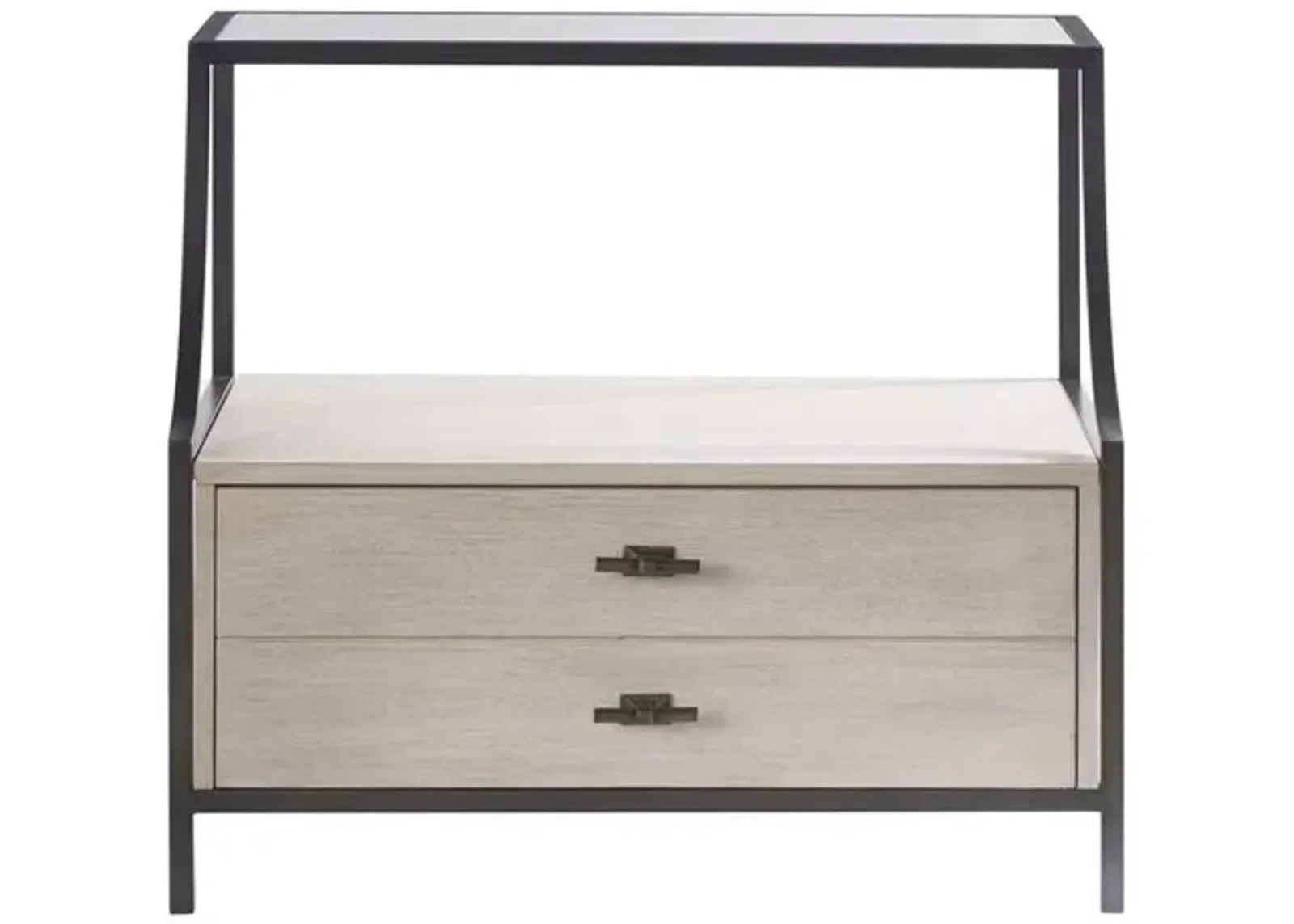 Torrey Nightstand - Natural/Grey