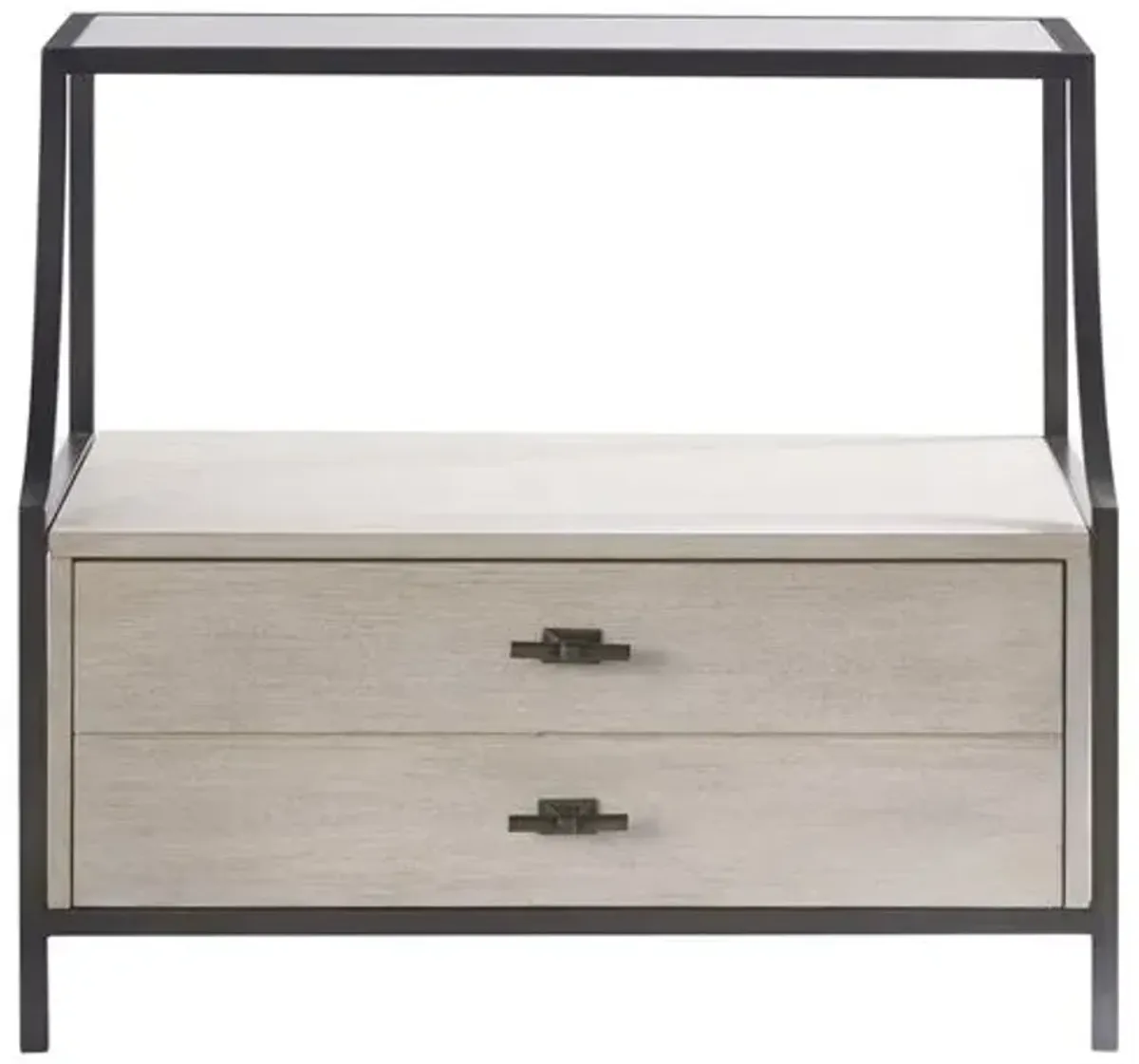 Torrey Nightstand - Natural/Grey