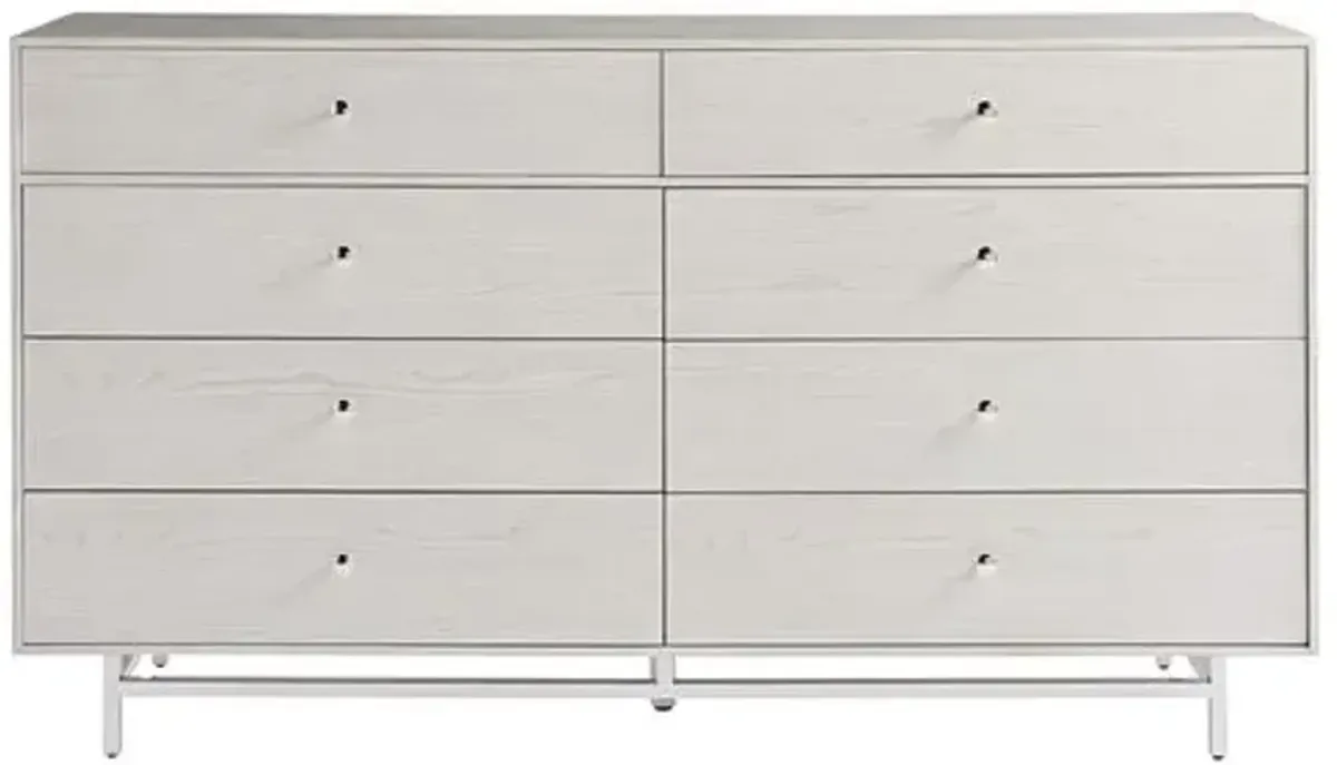 Kane 6-Drawer Dresser - Ivory