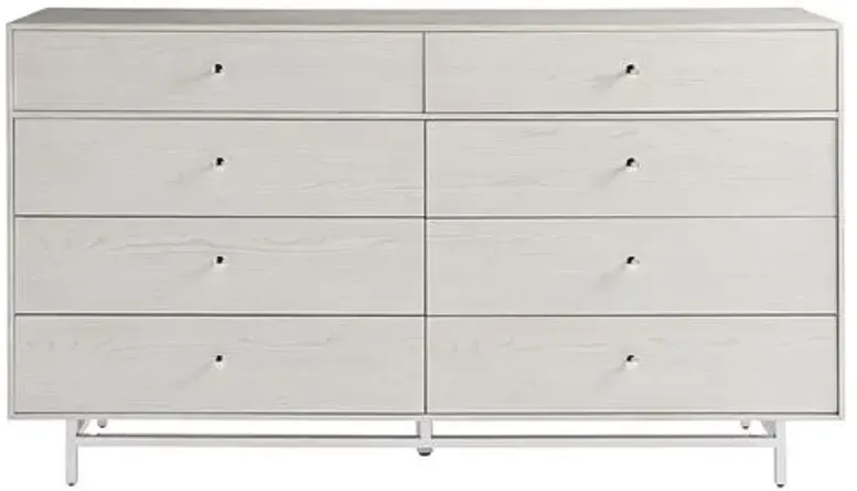 Kane 6-Drawer Dresser - Ivory