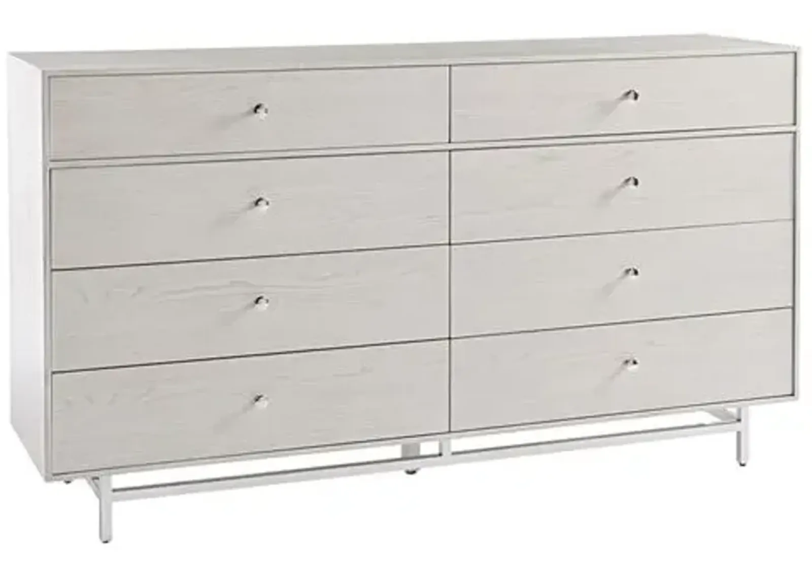 Kane 6-Drawer Dresser - Ivory