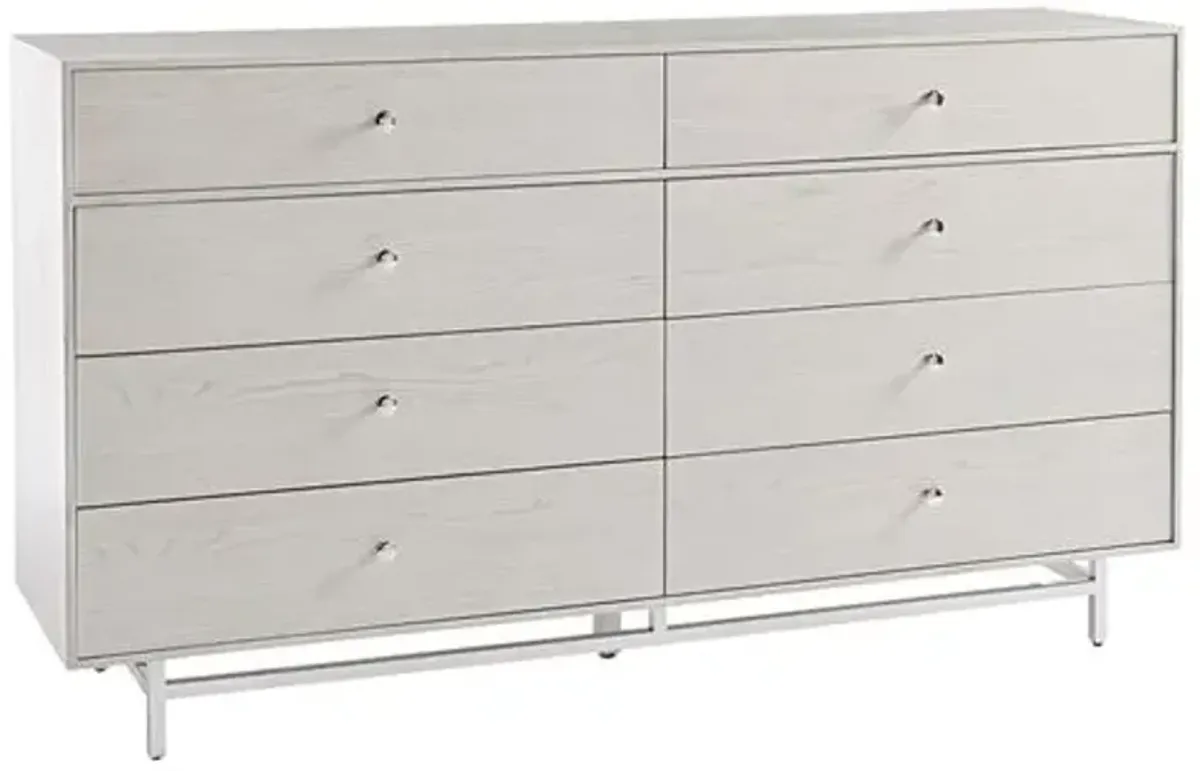 Kane 6-Drawer Dresser - Ivory