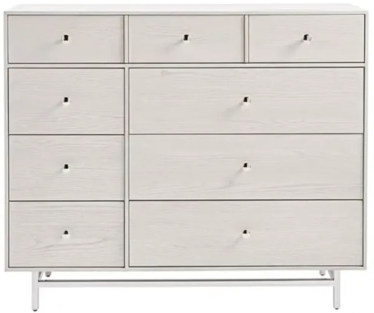 Kane 8-Drawer Dresser - Ivory