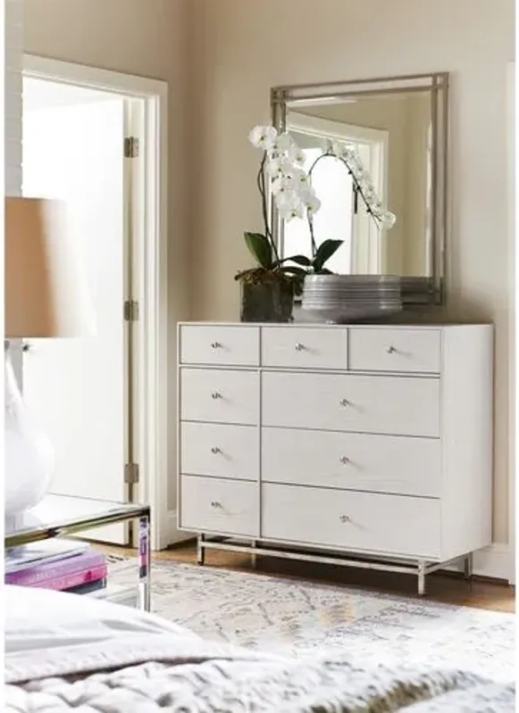 Kane 8-Drawer Dresser - Ivory