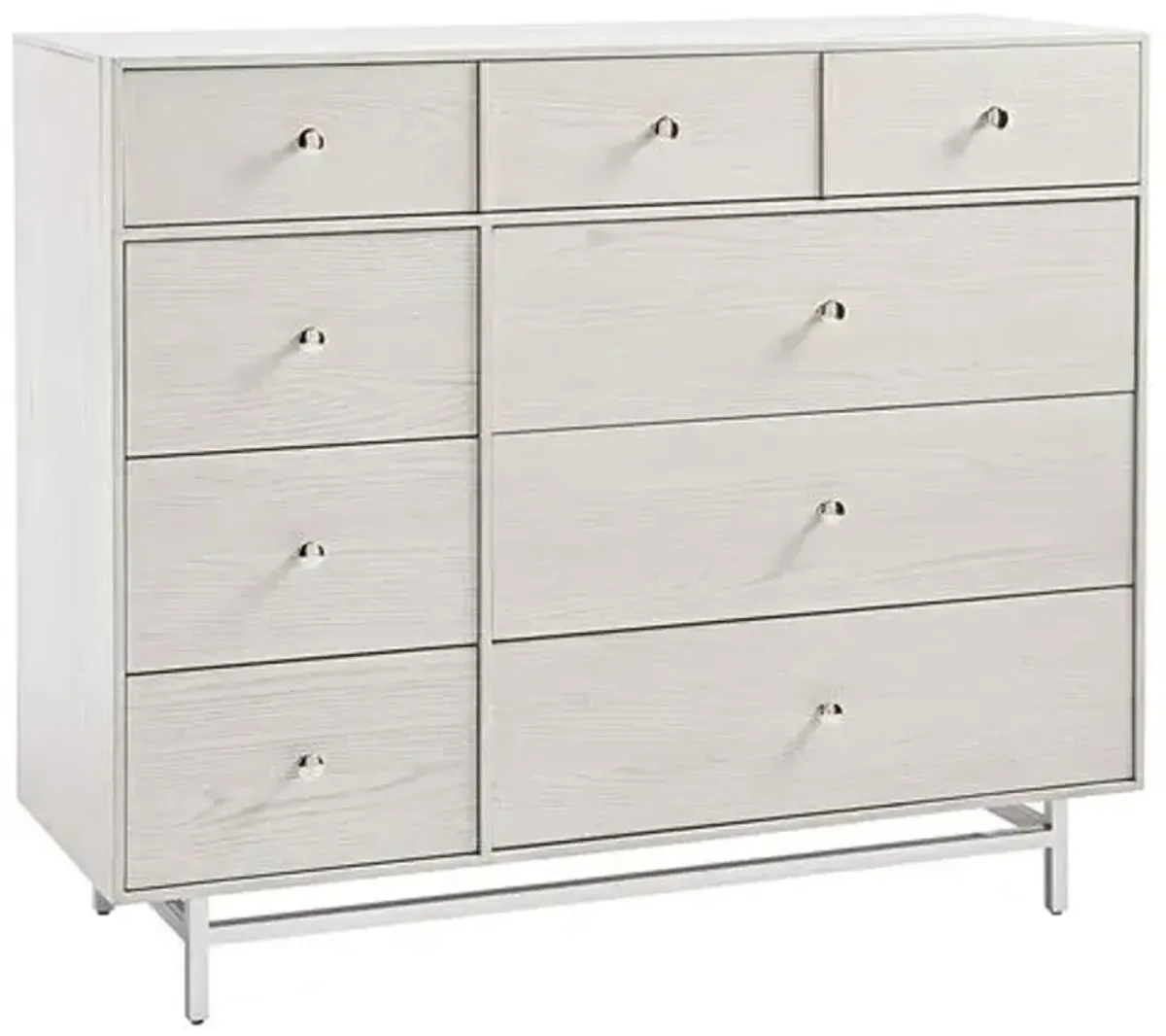 Kane 8-Drawer Dresser - Ivory