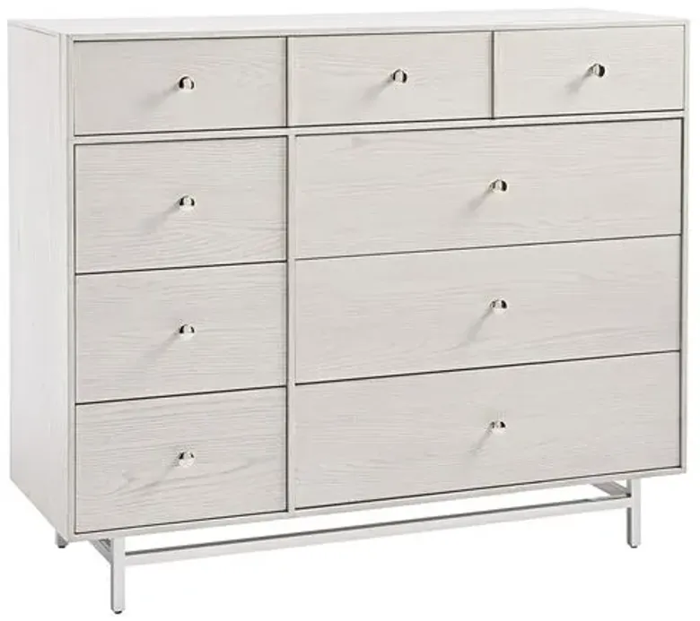 Kane 8-Drawer Dresser - Ivory