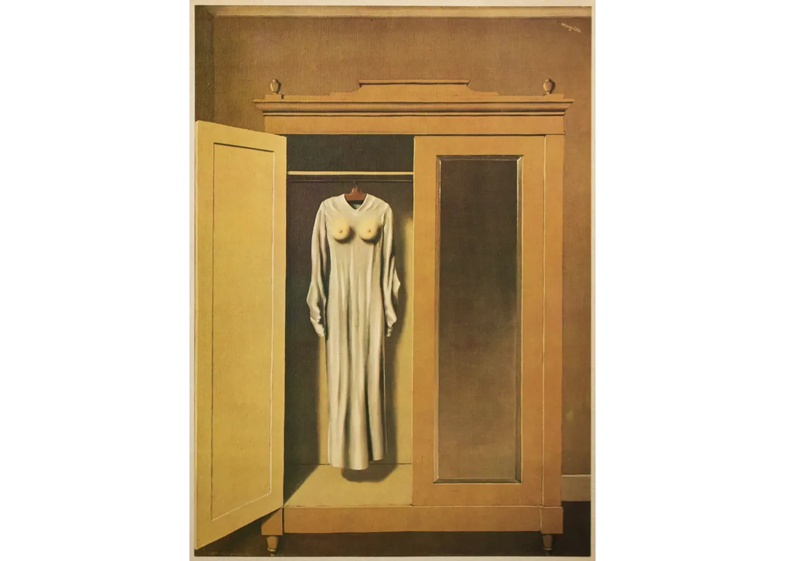 1972 R.Magritte - Homage to Mack Sennett - Yellow