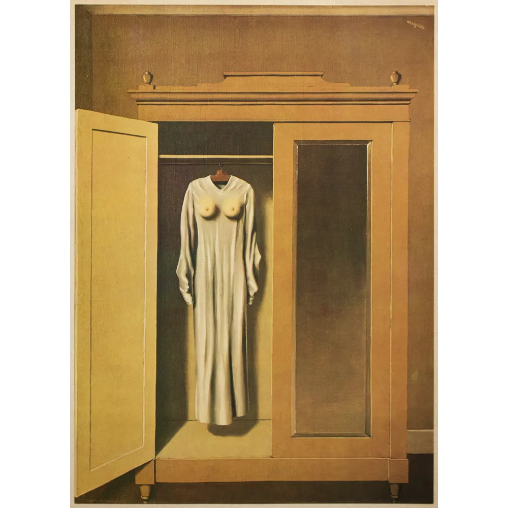 1972 R.Magritte - Homage to Mack Sennett - Yellow