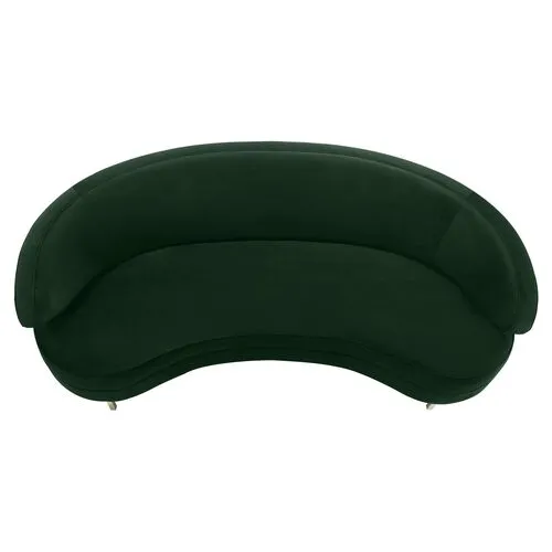 Barcelos Sofa - Green Velvet