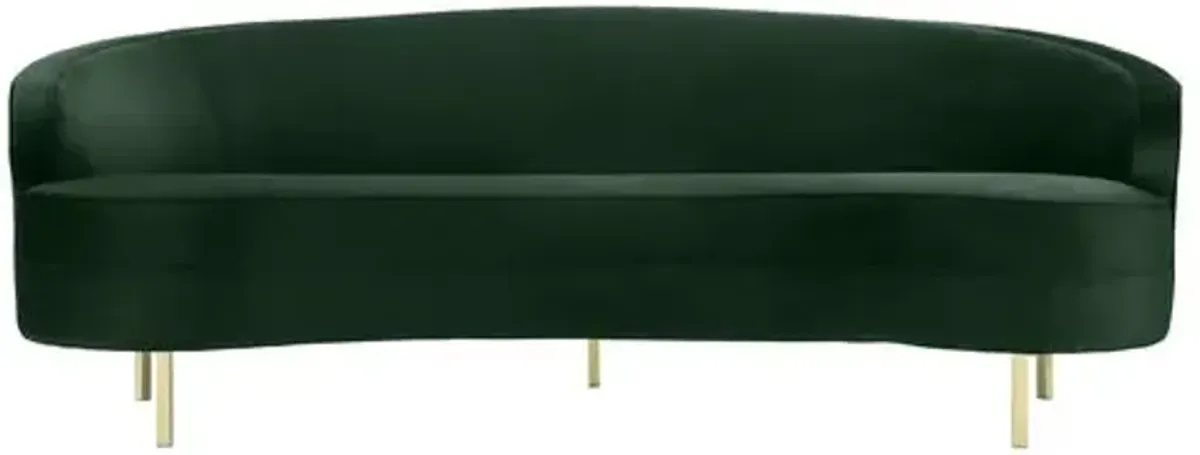 Barcelos Sofa - Green Velvet