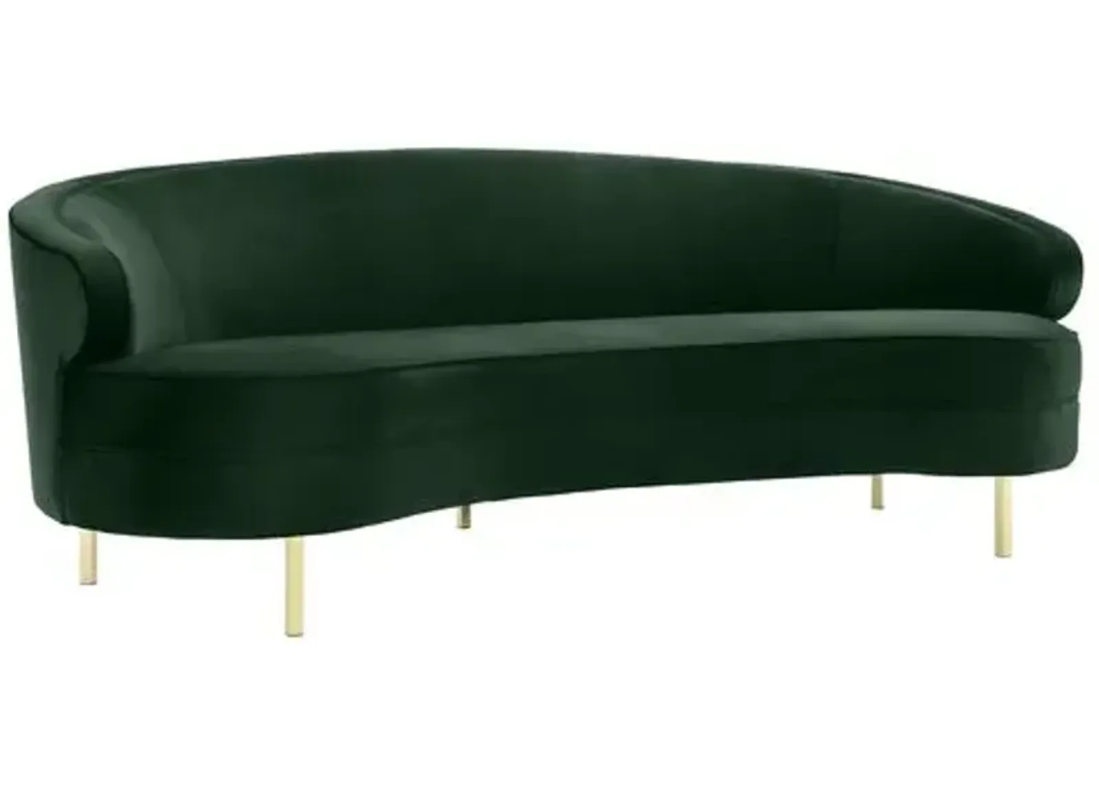 Barcelos Sofa - Green Velvet