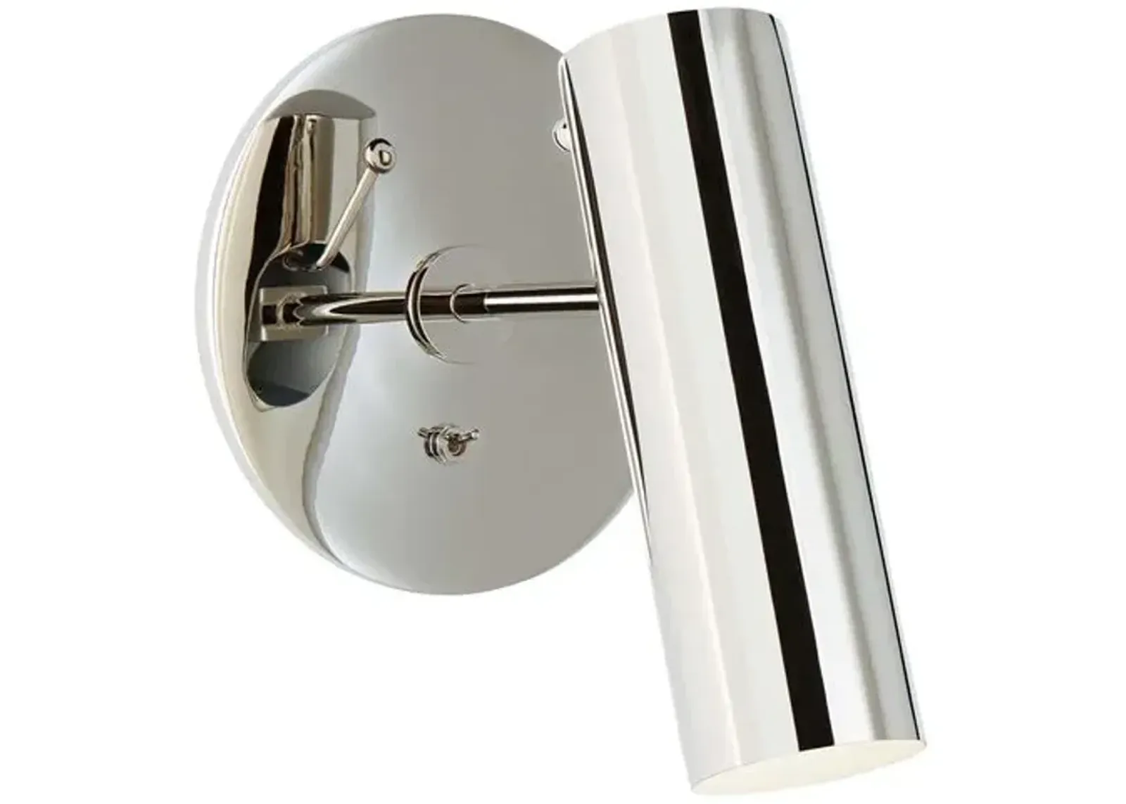 Visual Comfort - Lancelot Pivoting Wall Sconce - Silver