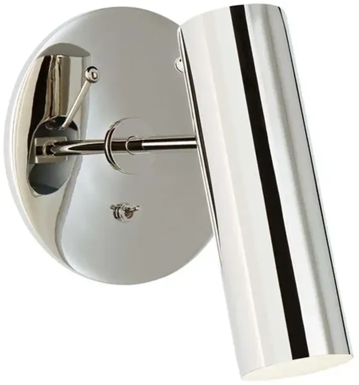 Visual Comfort - Lancelot Pivoting Wall Sconce - Silver