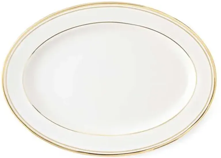 Wilshire Platter - Ralph Lauren Home - White