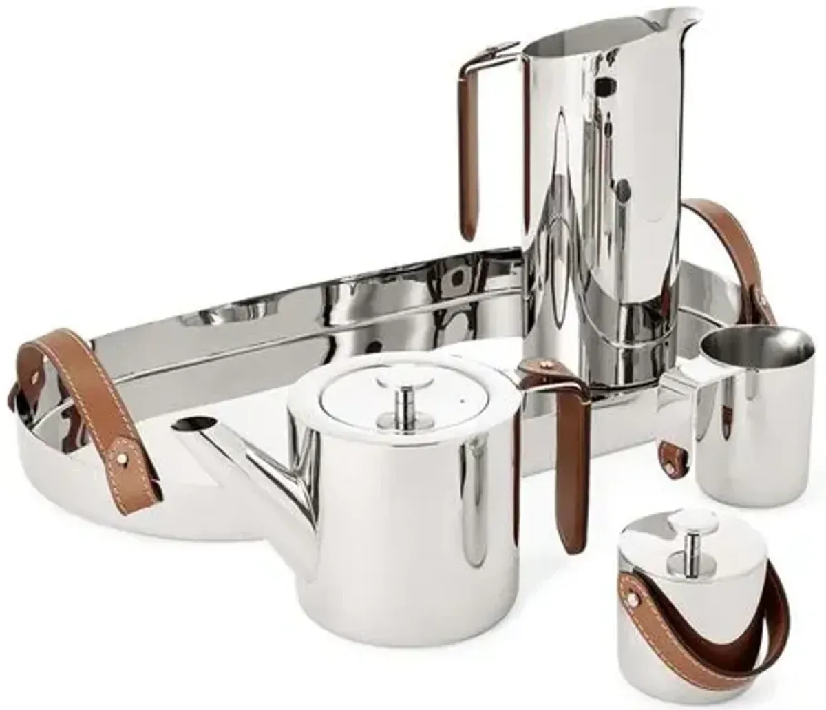 Wyatt Tea Set - Ralph Lauren Home - Silver