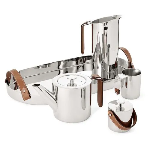 Wyatt Tea Tray - Ralph Lauren Home - Silver