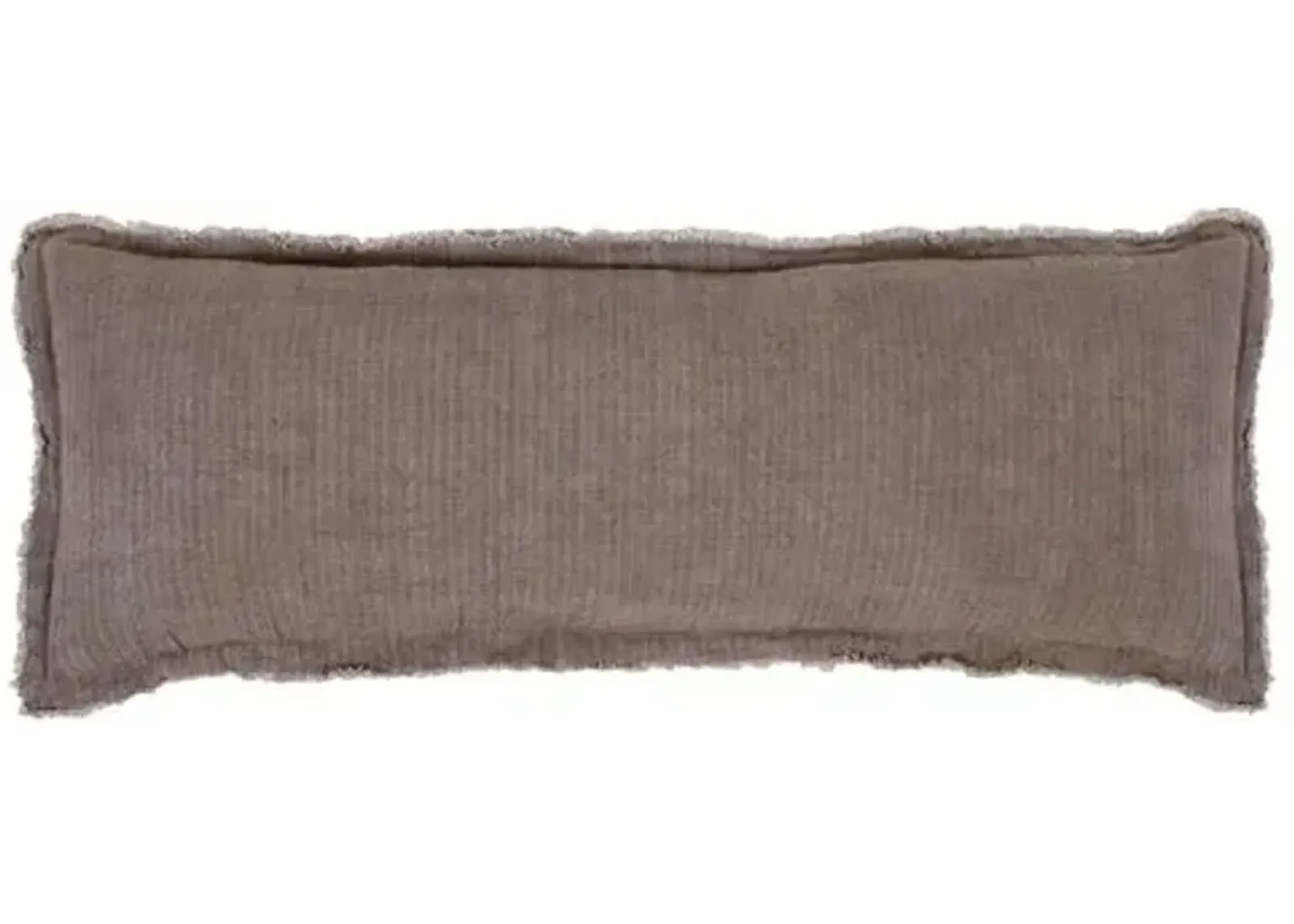 Laurel 14x40 Pillow - Pebble Linen - Pom Pom at Home