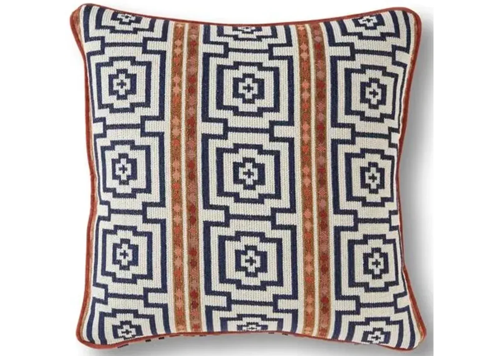 Tolleson 19x19 Pillow - Navy - Massoud