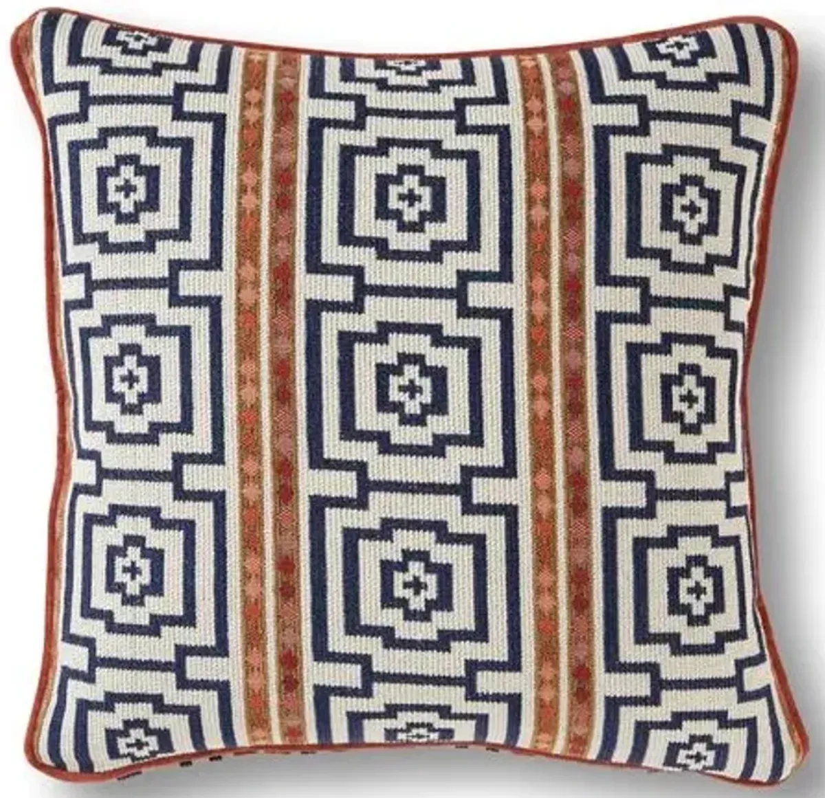 Tolleson 19x19 Pillow - Navy - Massoud