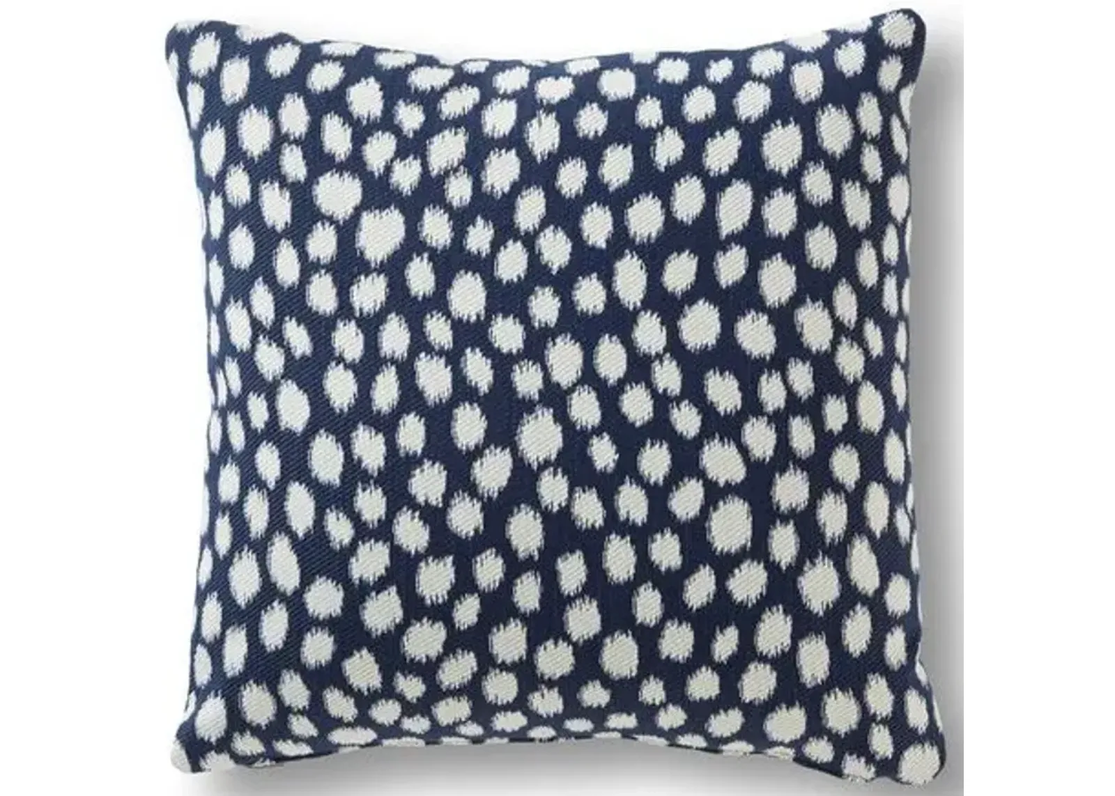 Lille 19x19 Pillow - Navy Dots