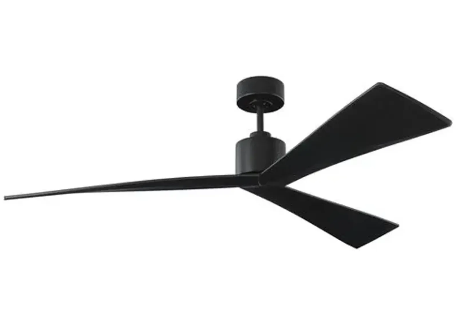 Visual Comfort - Adler Ceiling Fan - Matte Black - 3 Blades