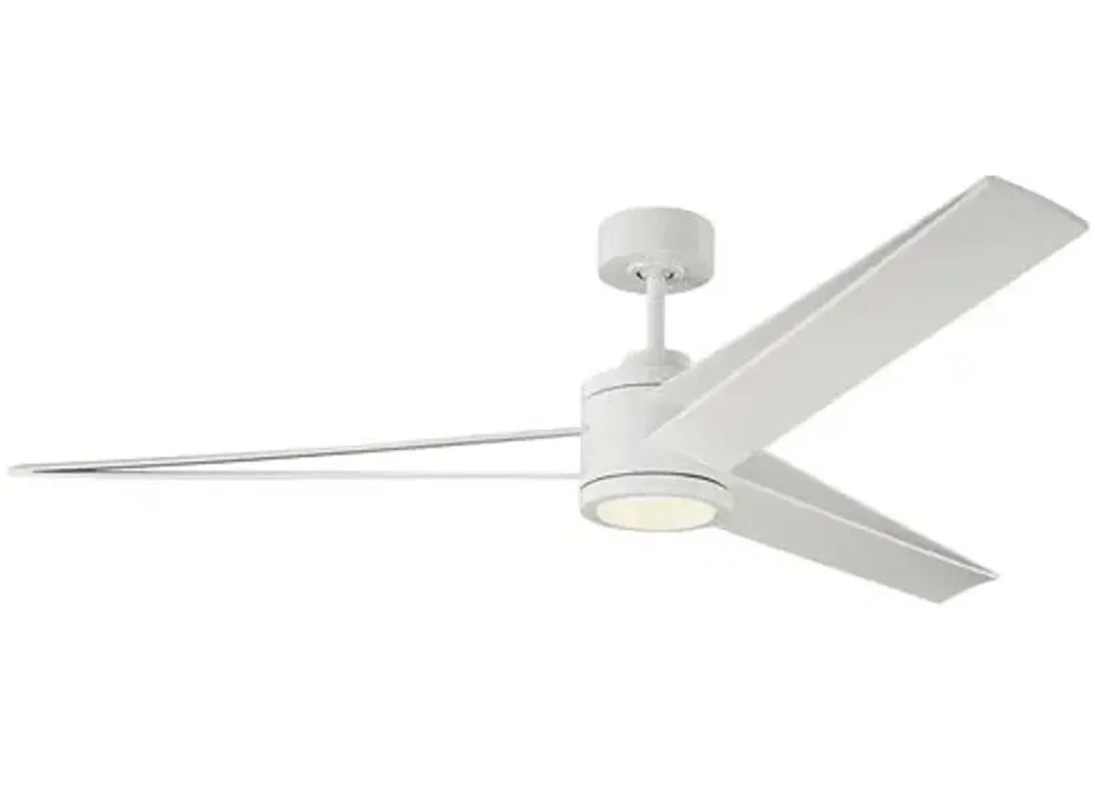 Visual Comfort - Armstrong Ceiling Fan - Matte White - 6 Blades, Hand-Held Remote Control, Energy Efficient, 6 Speed DC Motor