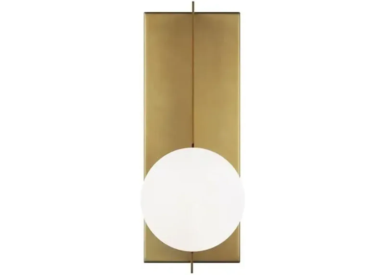 Visual Comfort - Orbel Sconce - Aged Brass - Gold