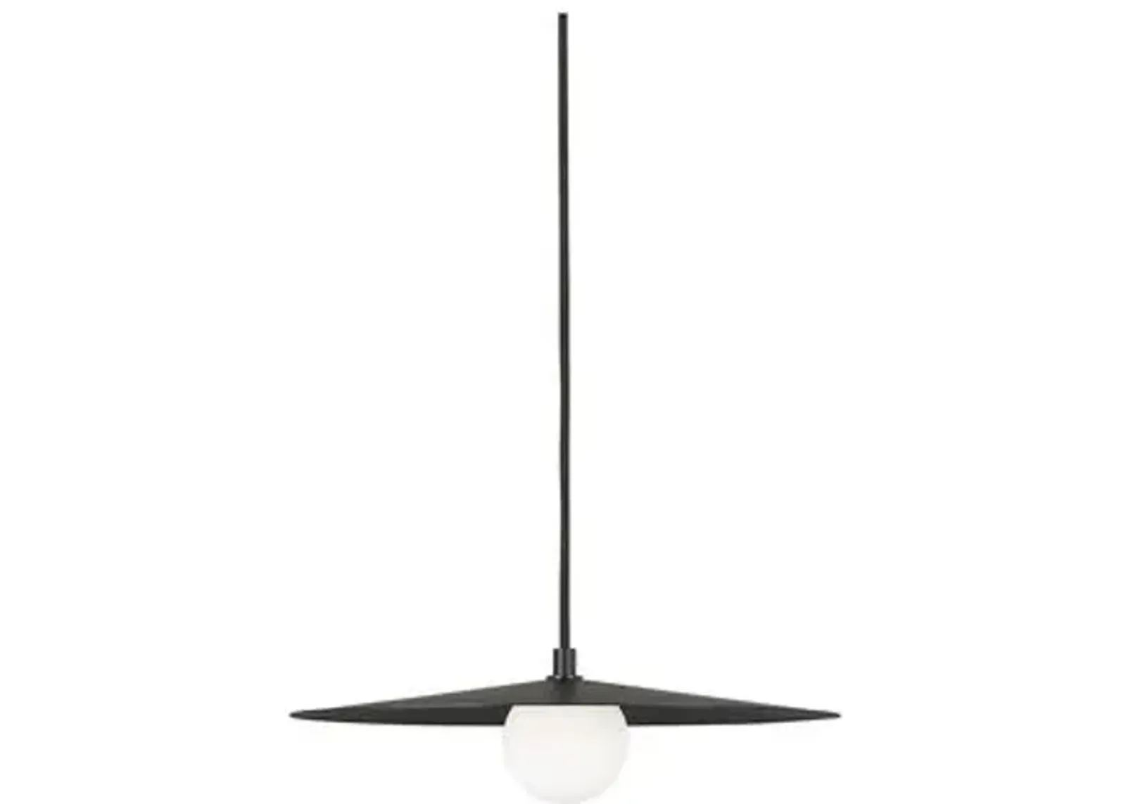 Visual Comfort - Pirlo Pendant - Matte Black