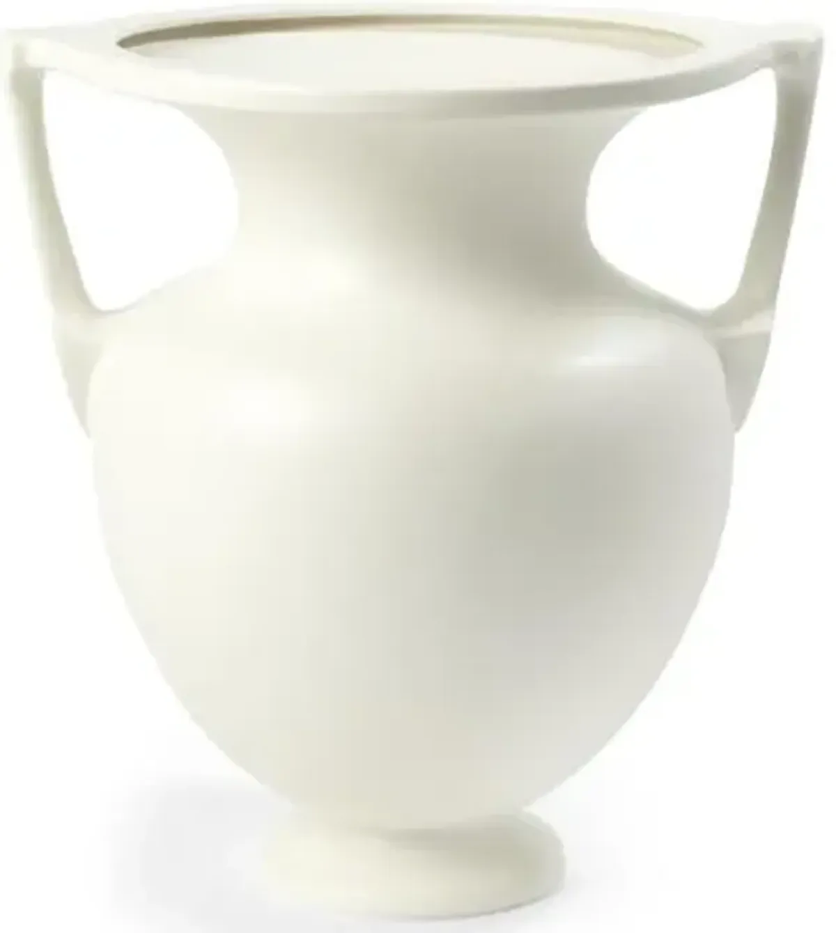 16" Grecian Amphora Vase - White - Global Views