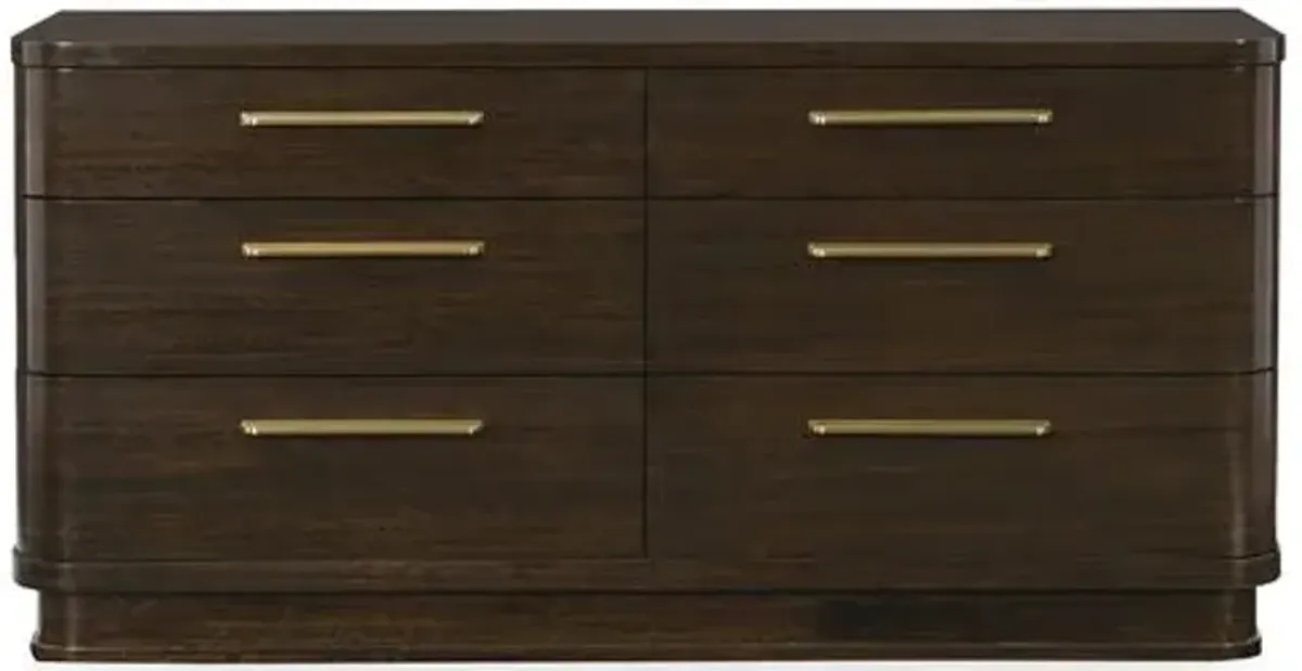 Steamline Dresser - Aged Bourbon - Brown