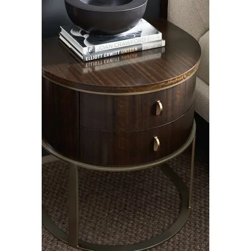 Moderne Nightstand - Aged Bourbon