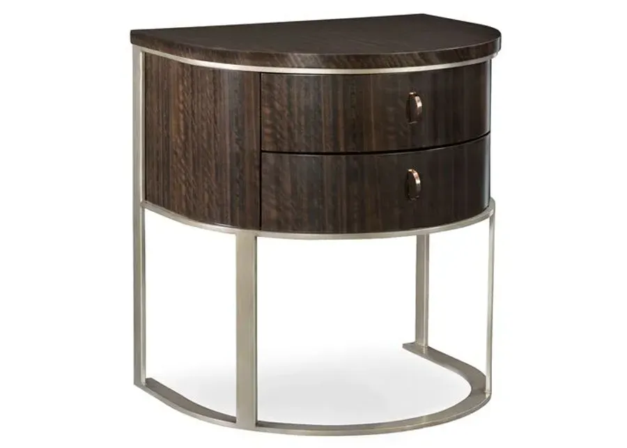 Moderne Nightstand - Aged Bourbon