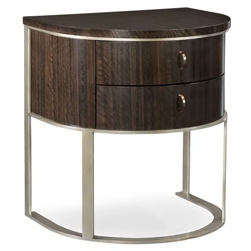 Moderne Nightstand - Aged Bourbon