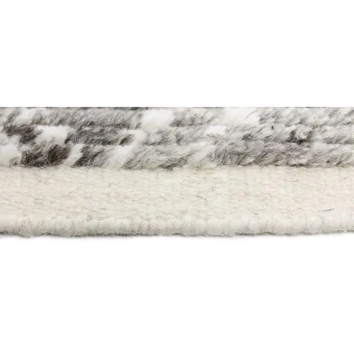 Rafik Hand-Knotted Rug - Gray - Gray